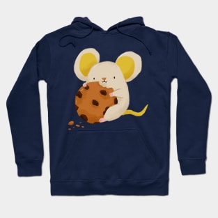 Cute Mouse with Chocolate Chip Cookie Hoodie